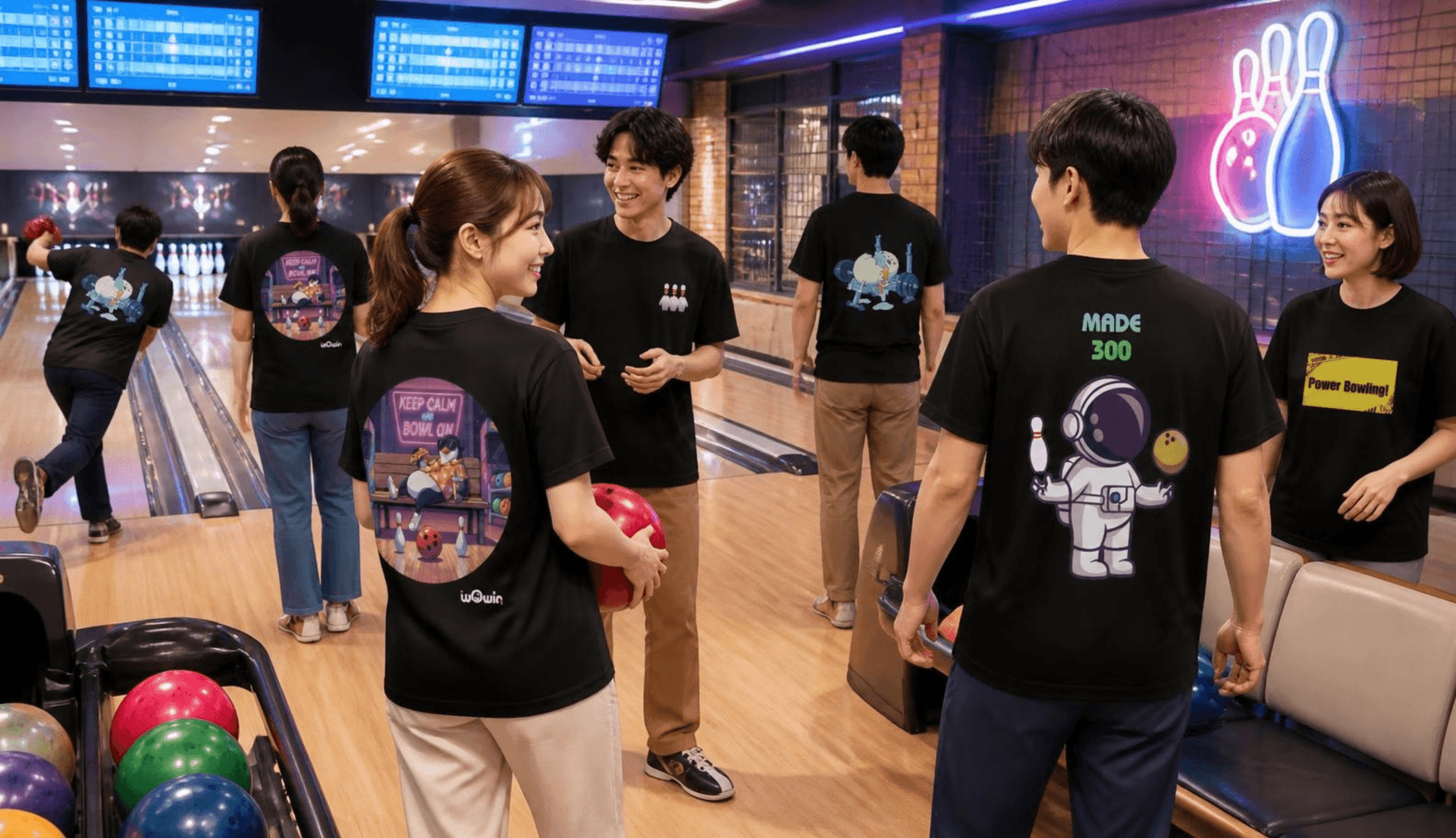 ラウンドTシャツ オリジナルデザイン